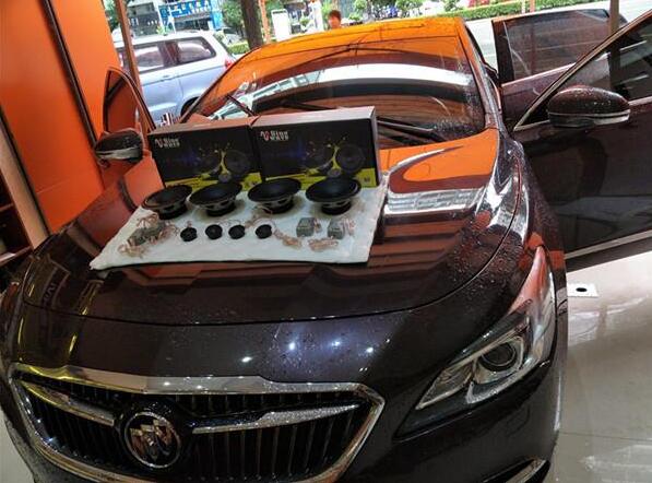 别克君越汽车影音改装英国正弦波两分频带来怎样的改变？