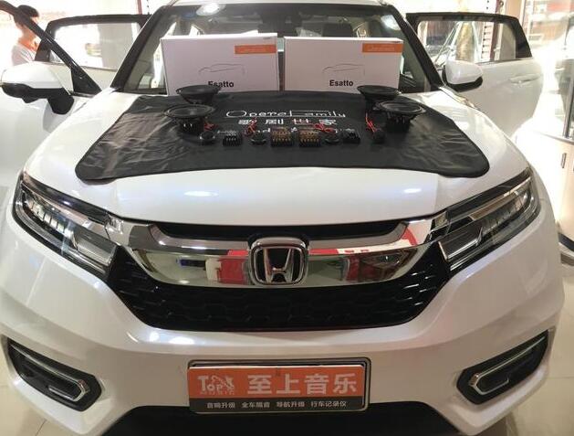 歌剧世家F25+F20|大良本田冠道汽车音响改装，只为做一个有品位的人