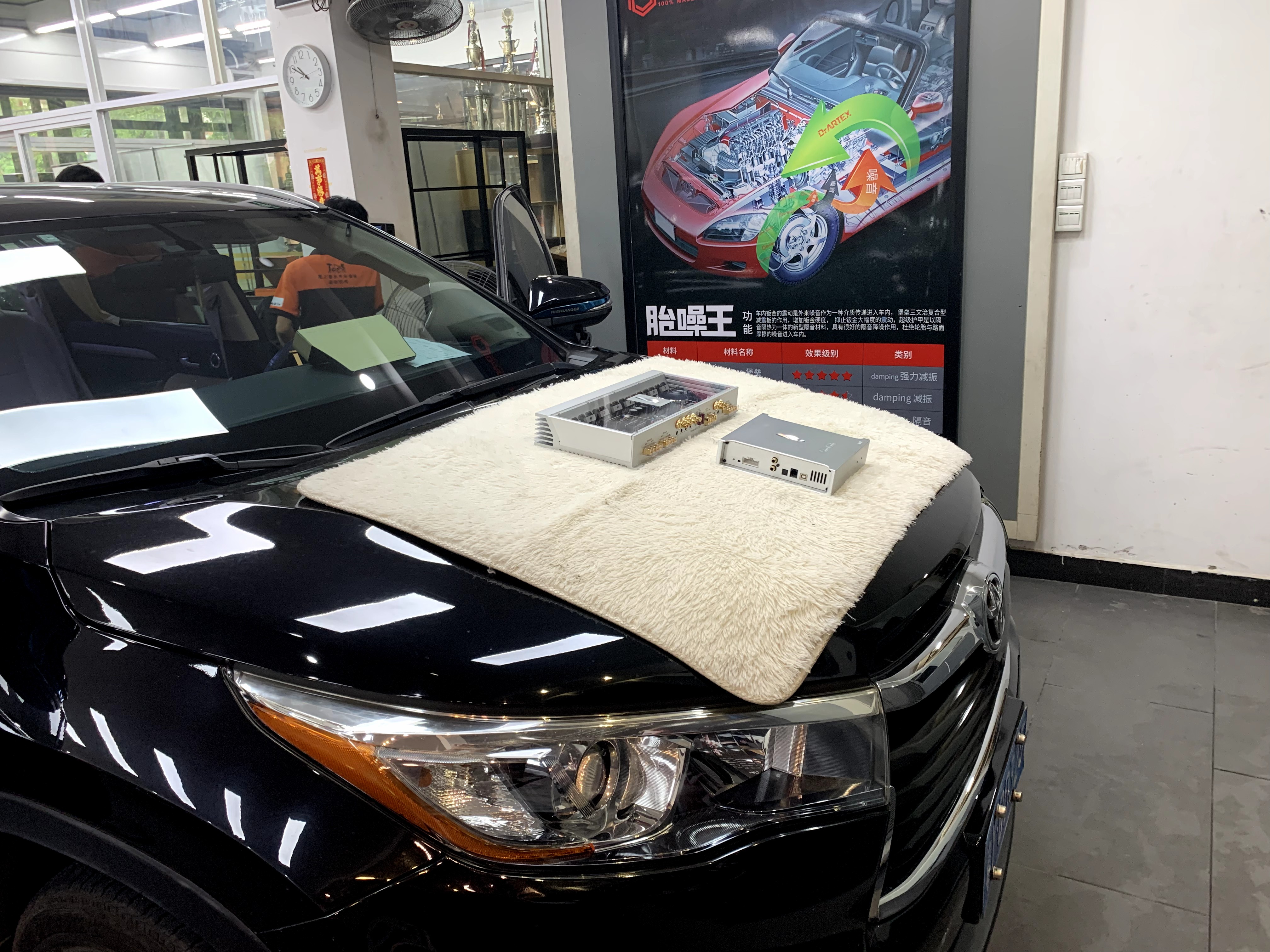 丰田汉兰达改装歌剧世家汽车音响 二次升级...