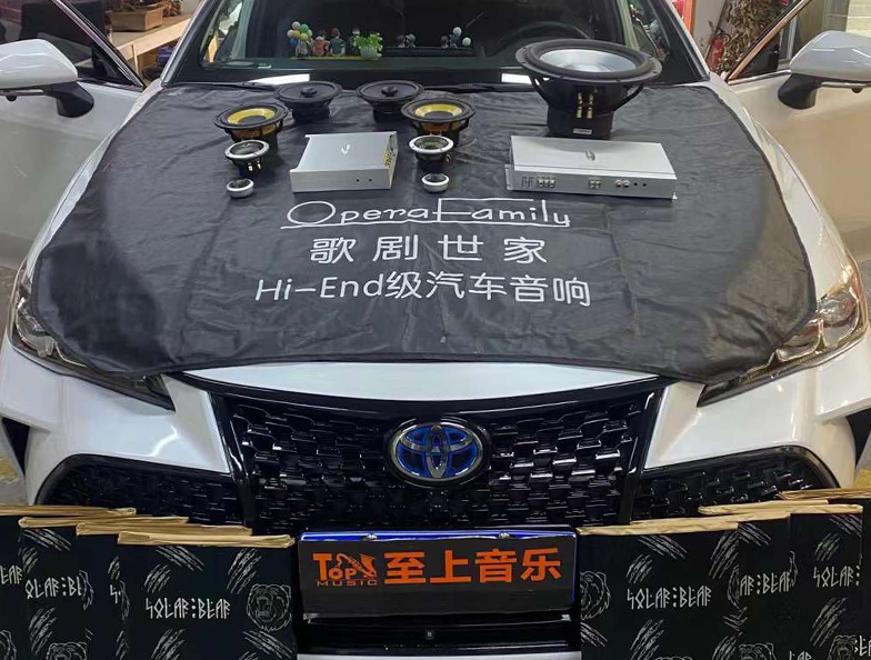 丰田亚洲龙改装歌剧世家音响 带来升级版的...