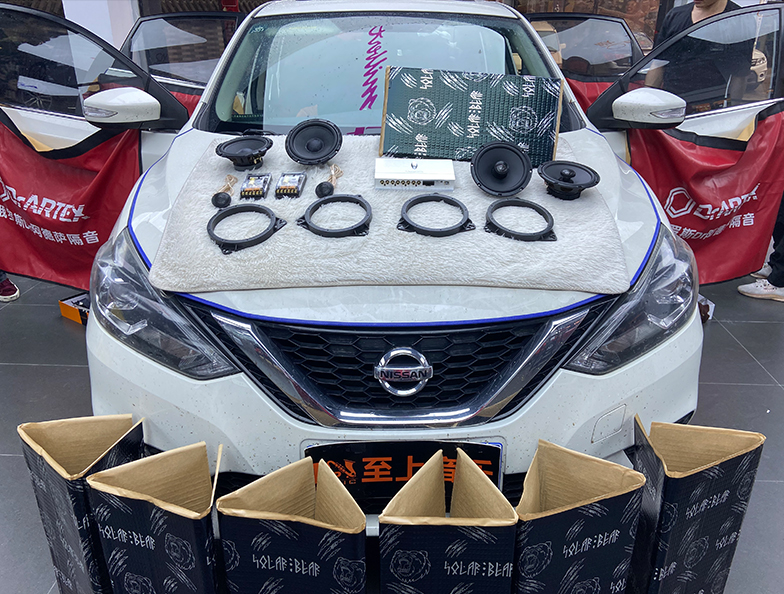 日产天籁改装歌剧世家音响 简改6单元享好...