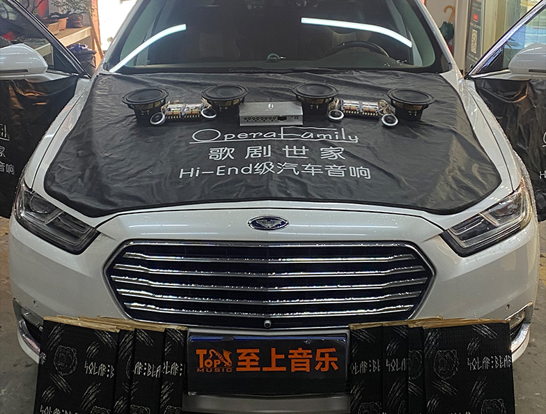 福特金牛座升级歌剧世家喇叭加DSP功放 ...