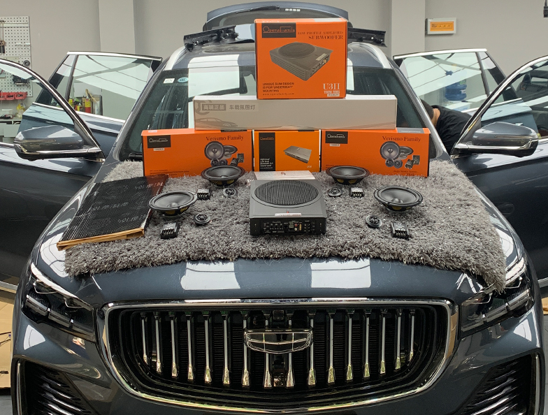 吉利星越L改装歌剧世家音响 原位无损安装高效提升音质