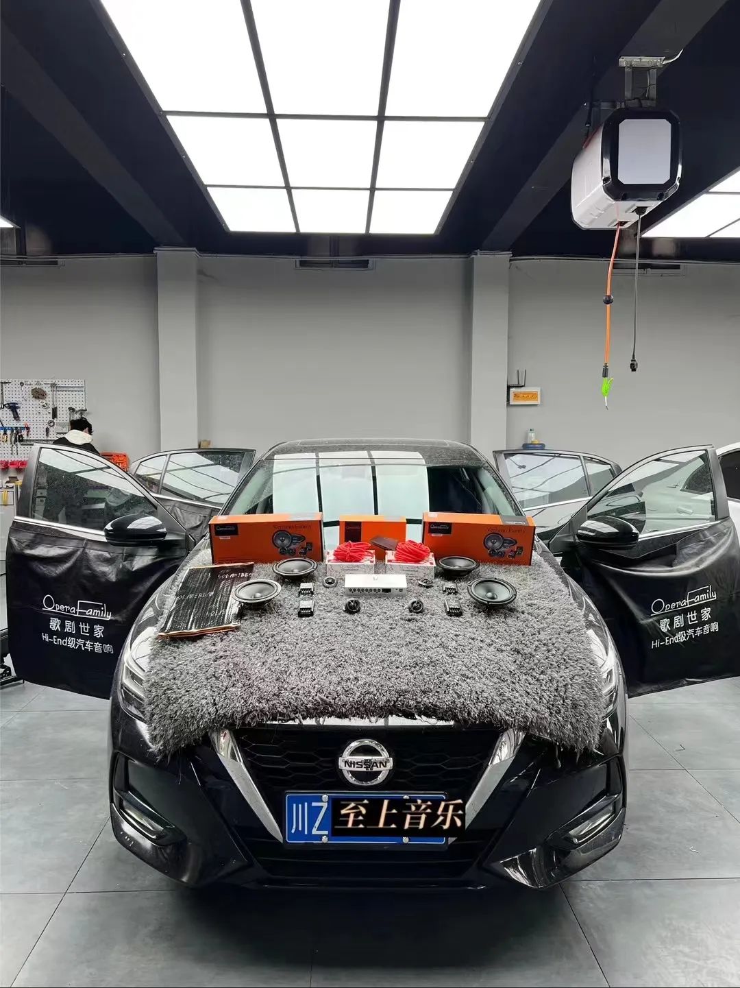 尼桑轩逸音响升级，让音乐为驾驶加分！