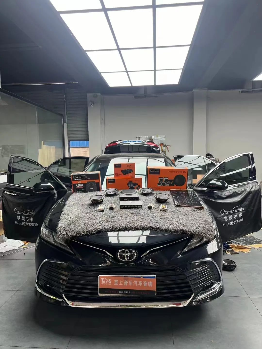 丰田凯美瑞音响升级，享受音乐之旅