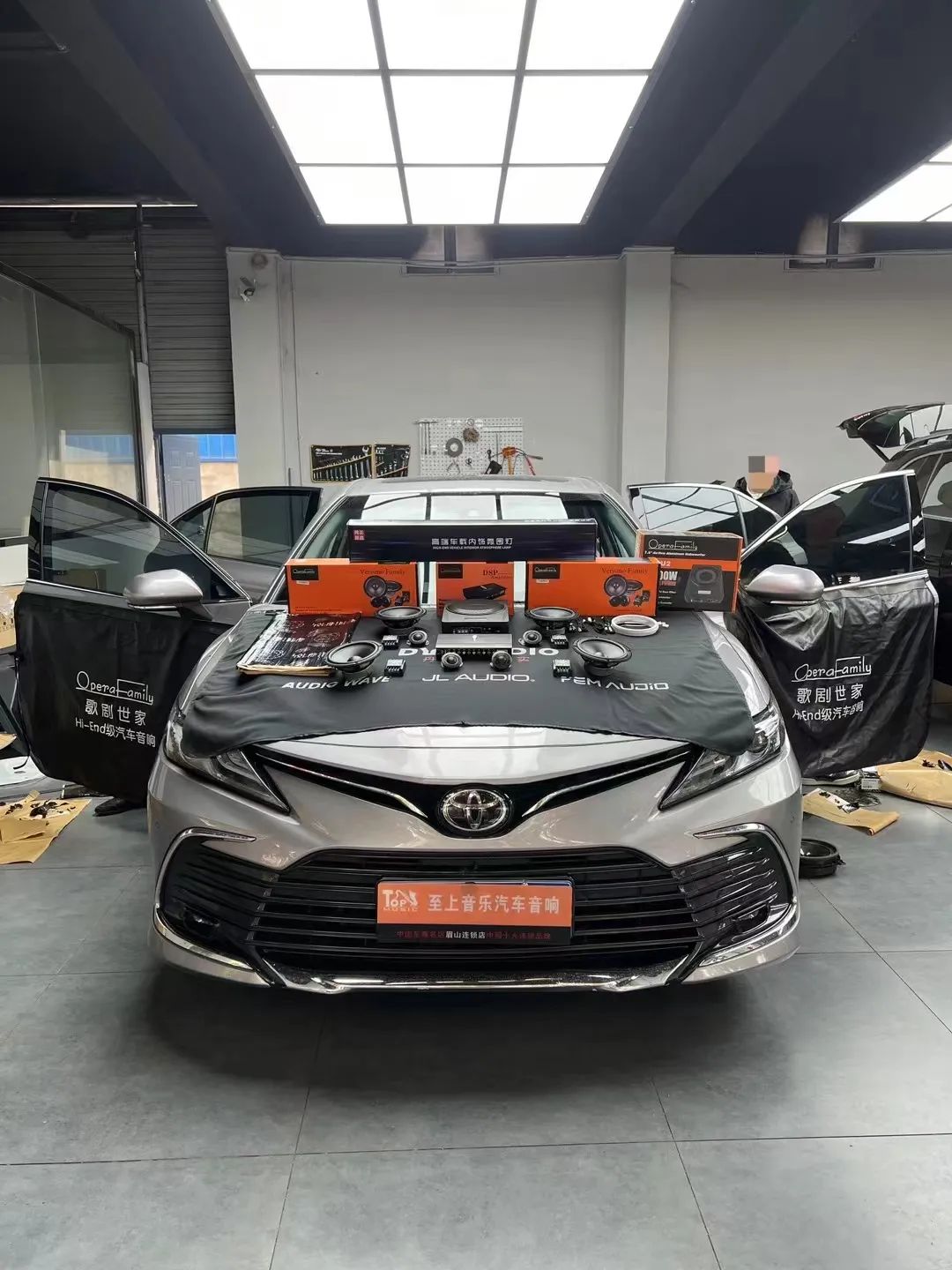 丰田凯美瑞音响升级，靓声即刻拥有！