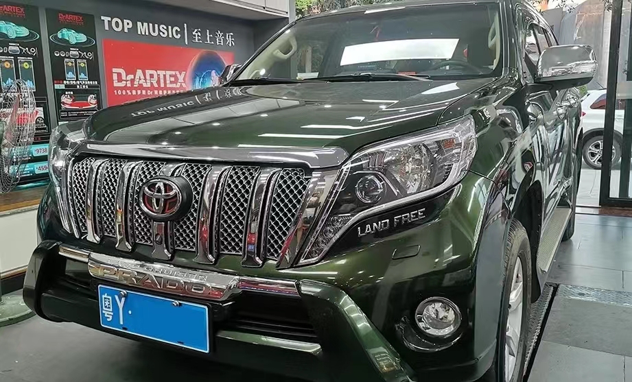 丰田霸道音响隔音升级，静听佳音，尽享驾驶