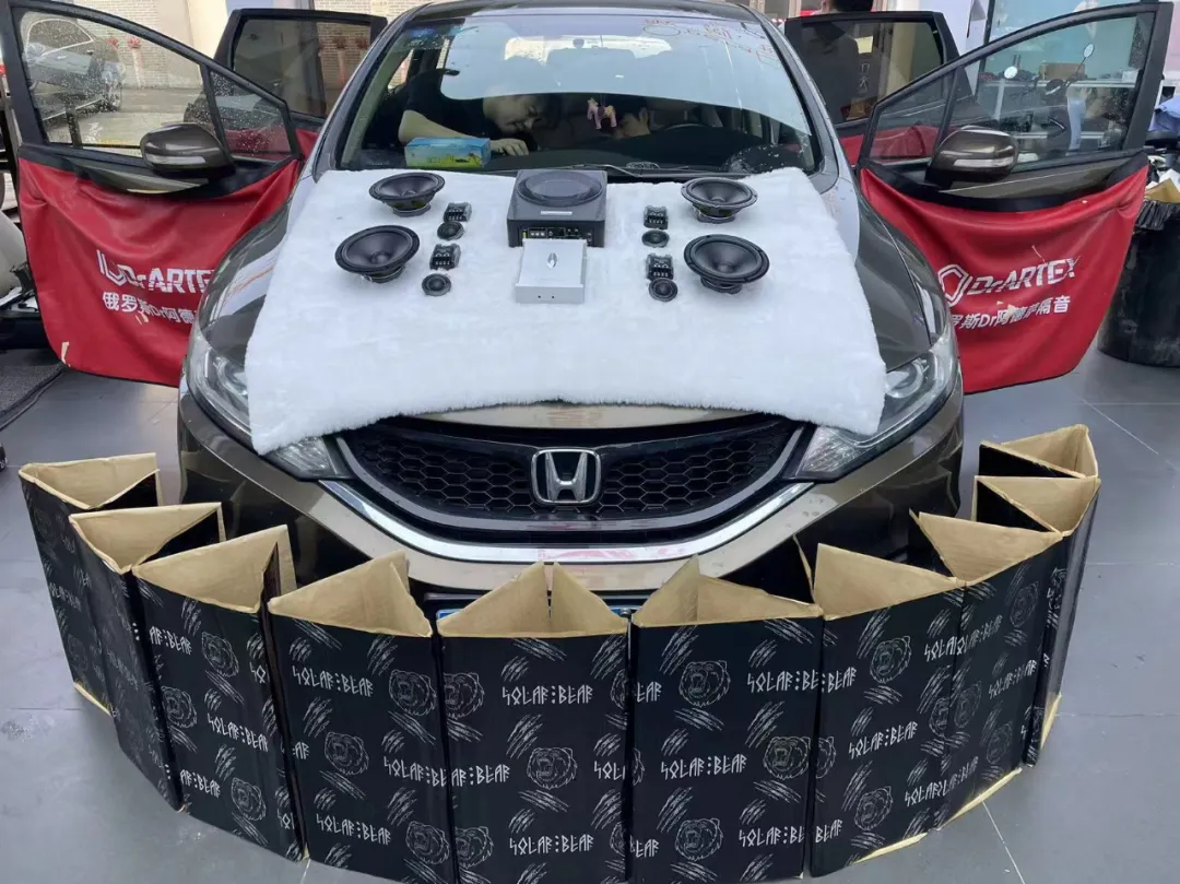 本田杰德音响升级，一步到位，驾驶更享受！