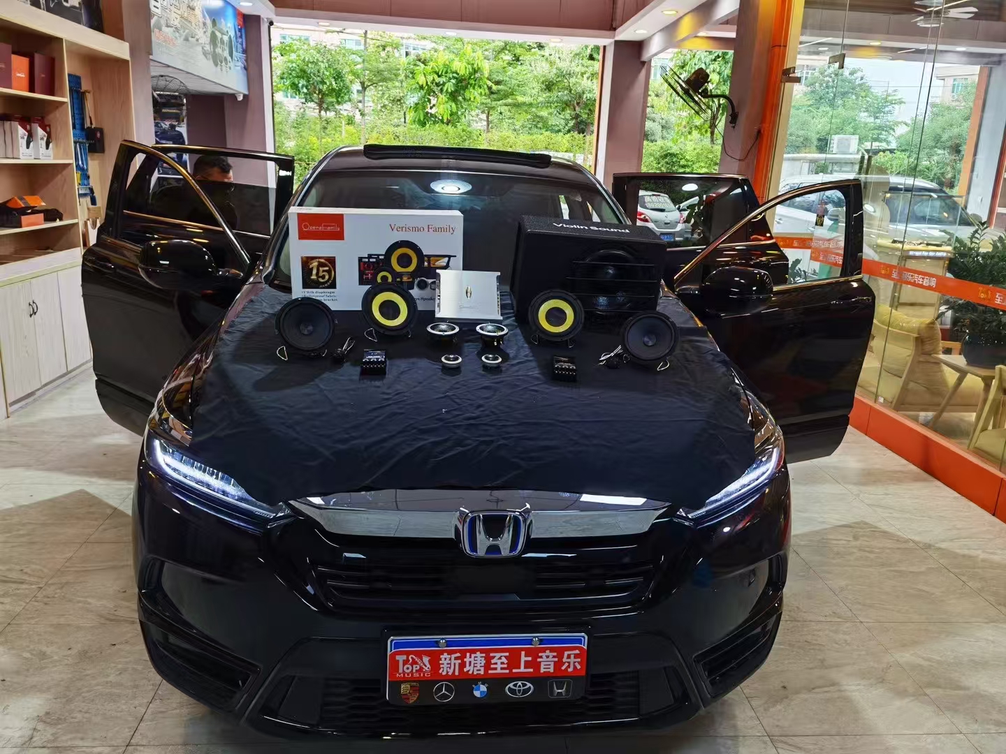 本田皓影音响升级，释放音乐魅力！